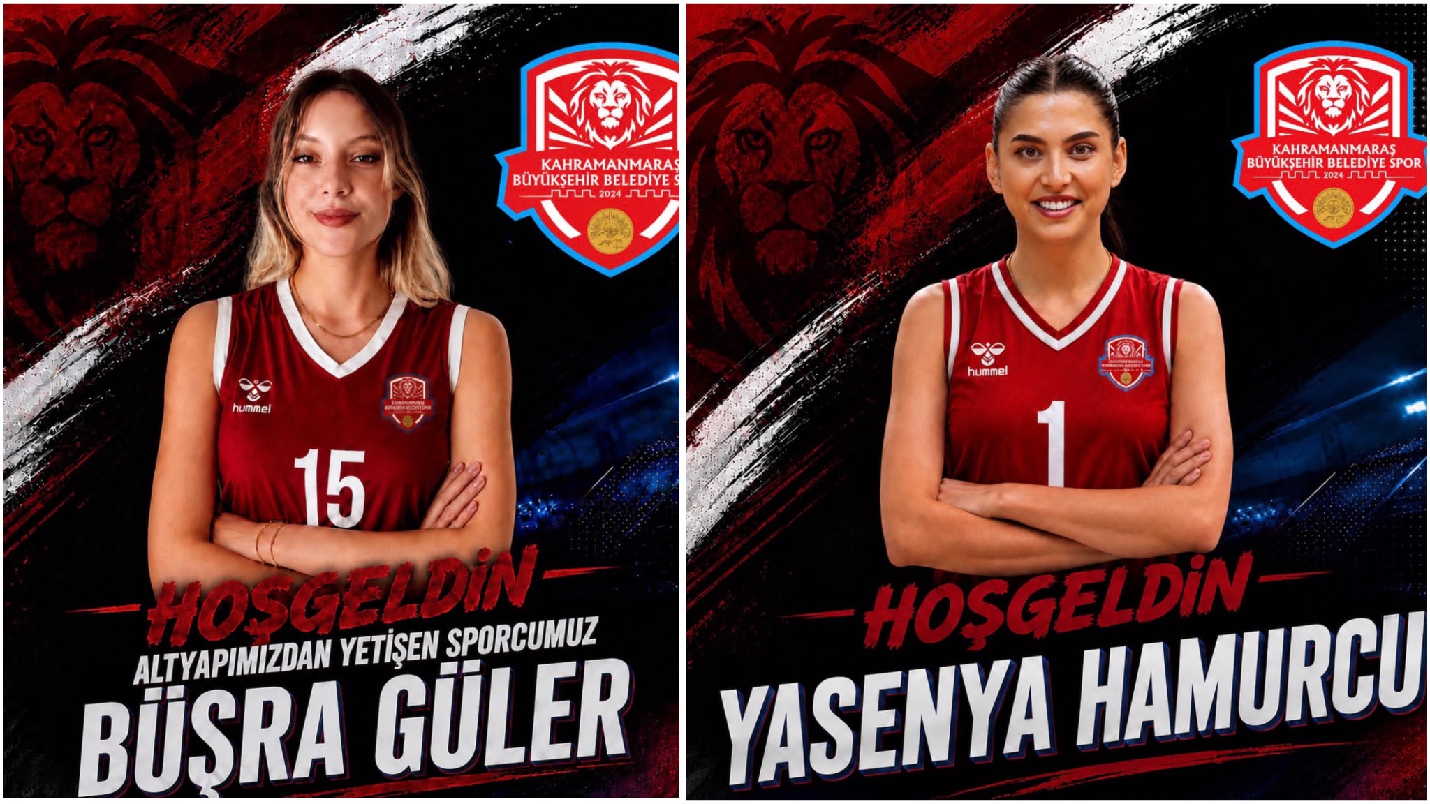 Kahramanmaraş Büyükşehir Belediyespor’dan Kadın Voleybola İki Takviye Uzman Posta Kadınlar