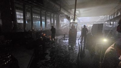 Kahramanmaraş Organize Sanayi Bölgesi’nde faaliyet gösteren Hascevher A.Ş.’nin çelik mutfak