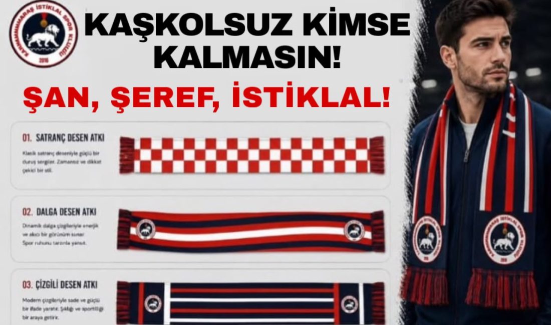 Kahramanmaraş İstiklalspor’da yeni sezon hazırlıkları sürerken yönetim, taraftara iki önemli