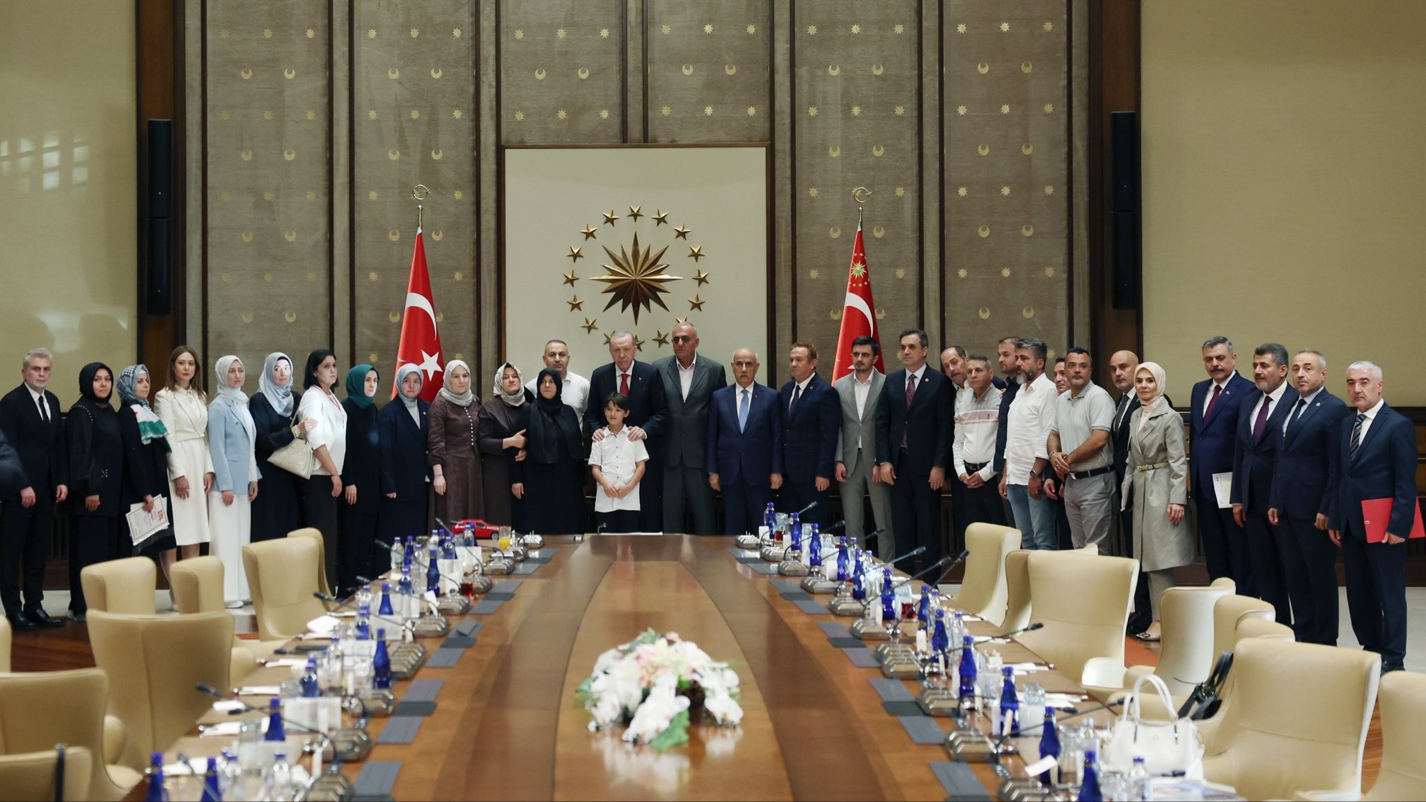Cumhurbaşkanı Recep Tayyip Erdoğan, Ayser Çalık Ortaokulu’nda yaşanan elim saldırıda