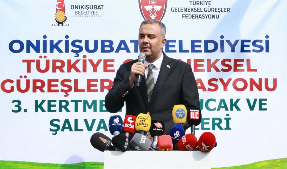 20 yıl sonra Kertmen’de kurulan er meydanının başpehlivanları belli oldu 3. Kertmen Karakucak ve Şalvar Güreşi Festivali, Onikişubat Belediyesi ve