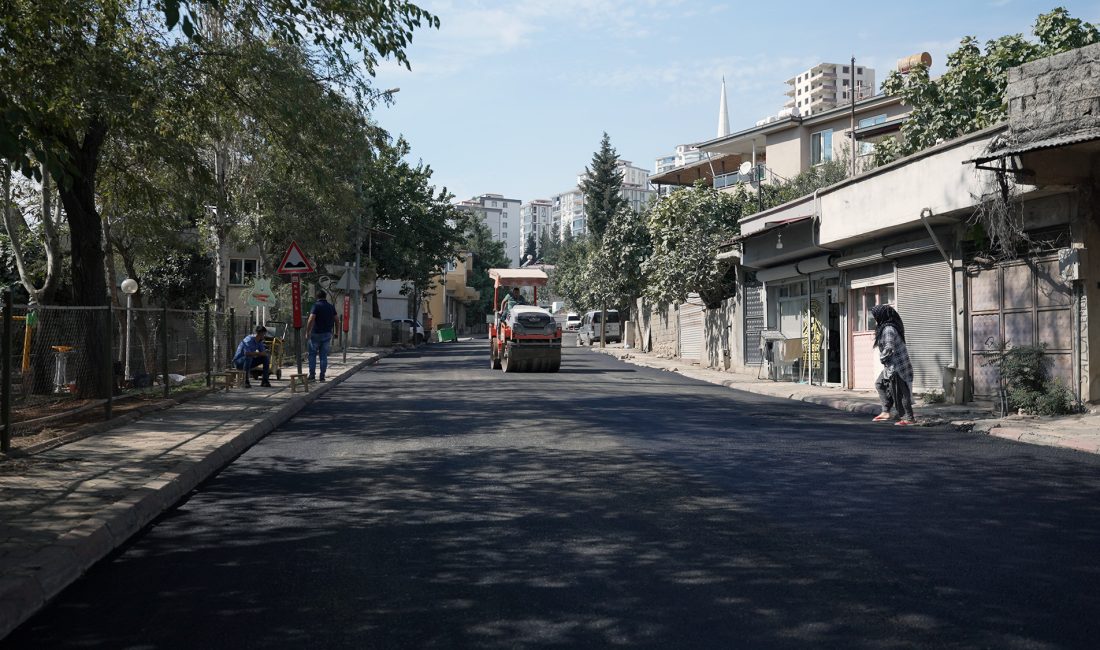 Büyükşehir Belediyesi, şehir genelinde sürdürdüğü sıcak asfalt mesaisini kararlılıkla devam