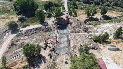 Büyükşehir Belediyesi, Elbistan Geçit Mahallesi’nde yaklaşık 51 yıldır hizmet veren