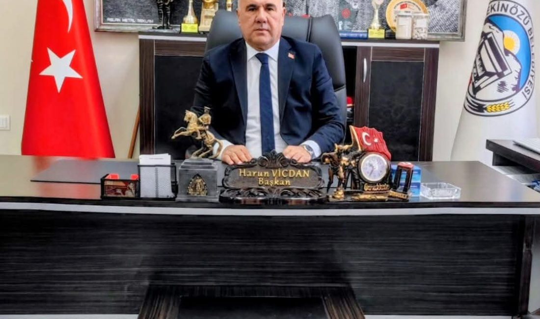 Kahramanmaraş’ın Ekinözü Belediye Başkanı Harun Vicdan, Cumhuriyet Halk Partisi (CHP)