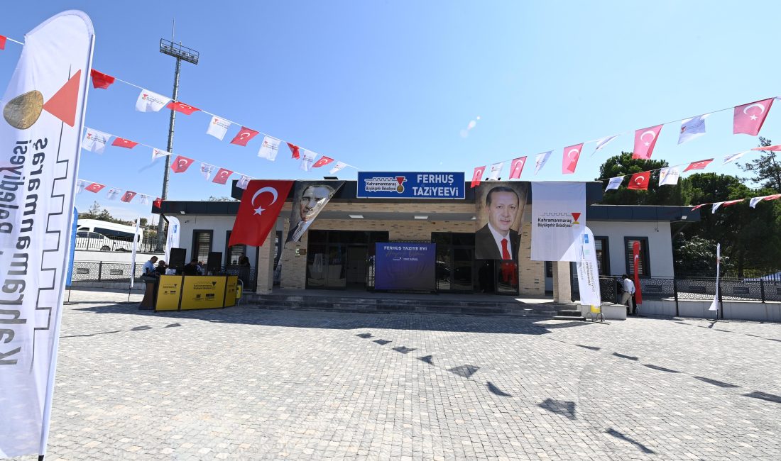 Büyükşehir Belediyesi tarafından Karacasu Ferhuş Mahallesi’nde hayata geçirilen taziyeevi, hizmete