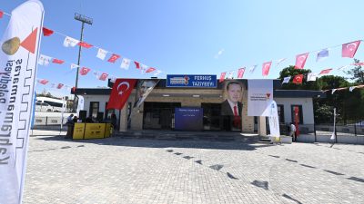 Büyükşehir Belediyesi tarafından Karacasu Ferhuş Mahallesi’nde hayata geçirilen taziyeevi, hizmete