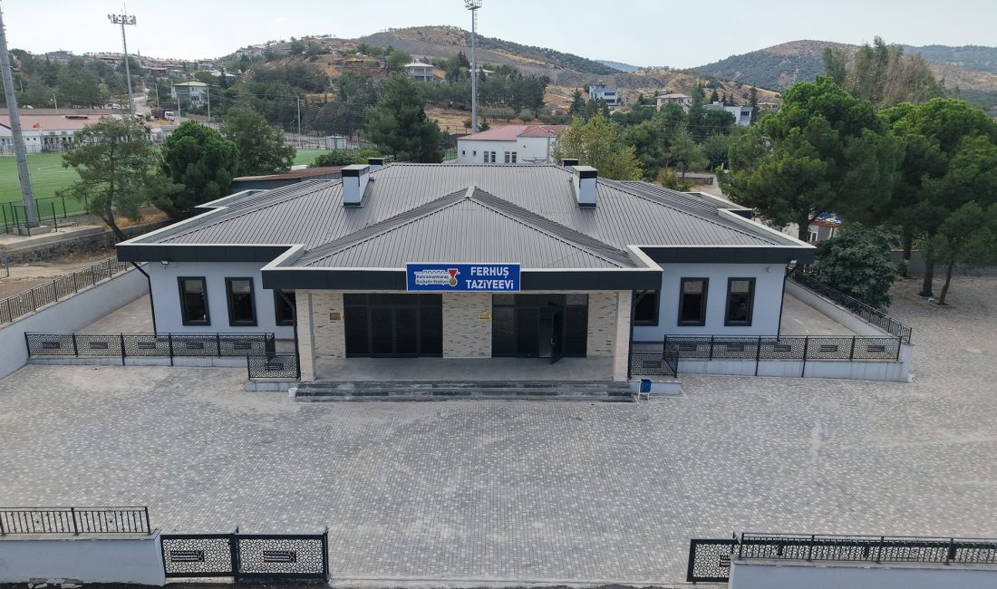 Büyükşehir’in Ferhuş Taziyeevi Hizmete Açılıyor Büyükşehir Belediyesi tarafından Karacasu Ferhuş Mahallesi’nde hayata geçirilen taziyeevi, 25