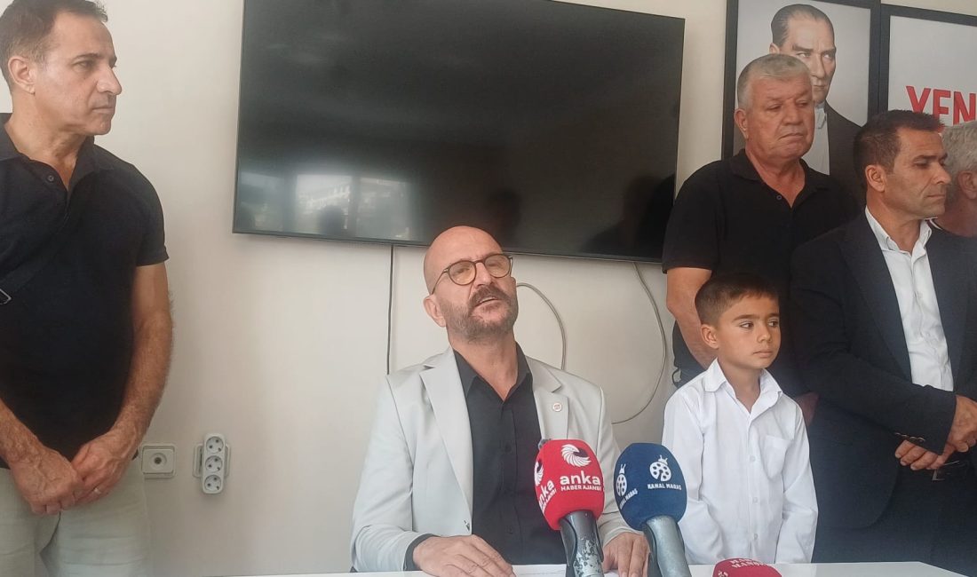 İbrahim Demircioğlu, Yeni Parti Dulkadiroğlu İlçe Başkanlığına Adaylığını Açıkladı Yeni