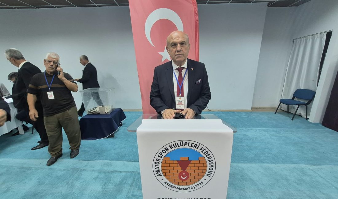 Kahramanmaraş Amatör Spor Kulüpleri Federasyonu’nun (ASKF) 18. Olağan Genel Kurul