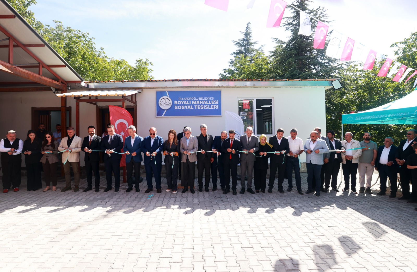 Dulkadiroğlu Belediyesi tarafından Boyalı Mahallesi’nde hayata geçirilen Boyalı Sosyal Tesisleri,
