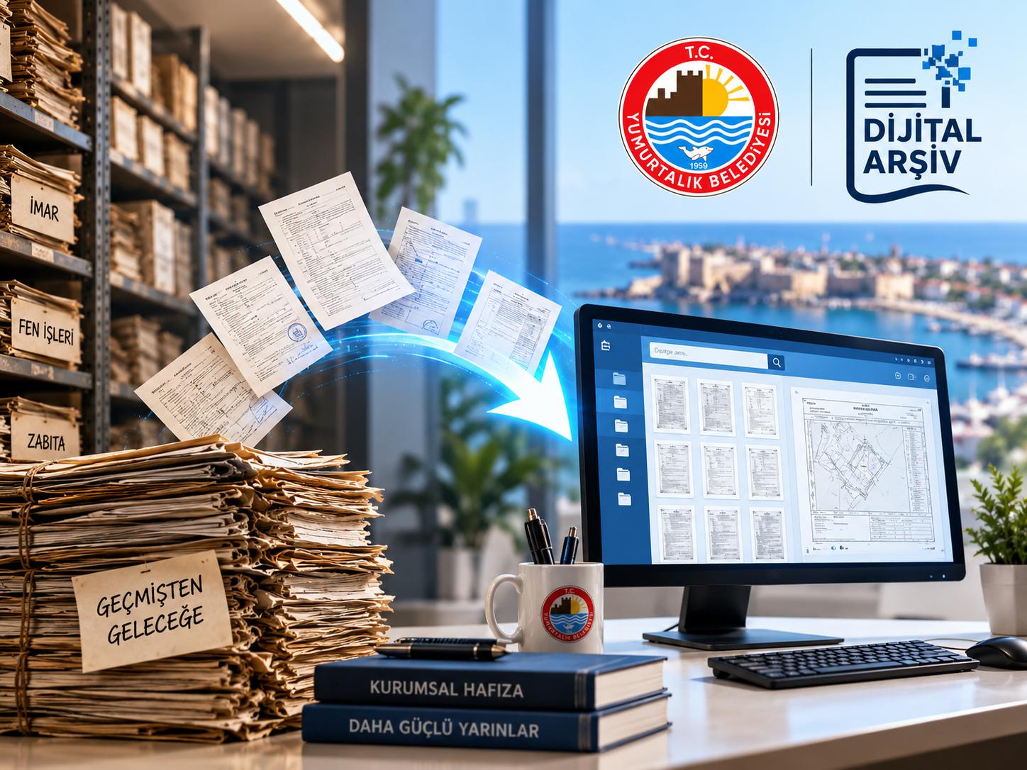 Yumurtalık Belediyesi, kurumsallaşma ve dijital dönüşüm çalışmaları kapsamında ilçenin geleceğine