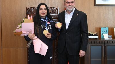 Başkan Görgel, Kahramanmaraşlı Milli Şampiyon Atıcı Safiye Temizdemir’i Ağırladıİtalya’nın Taranto