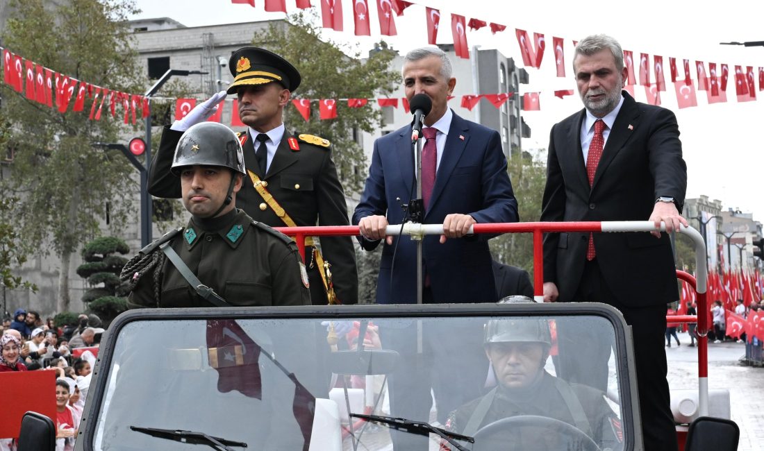 29 Ekim Cumhuriyet Bayramı’nın 103’üncü yıl dönümü dolayısıyla düzenlenen kutlamalar,