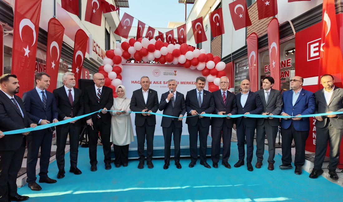 Kahramanmaraş’ta sağlık hizmetlerine erişimi kolaylaştıracak Hacı Can Aile Sağlığı Merkezi,