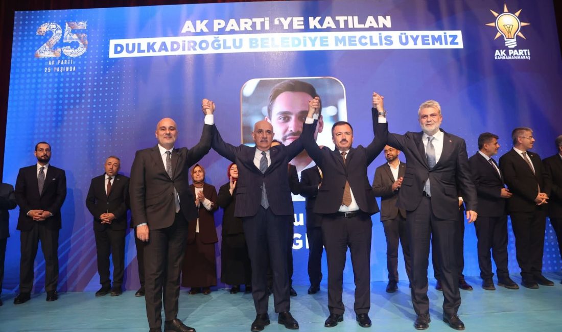 Kahramanmaraş’ta siyasi hareketlilik sürerken, Yeniden Refah Partisi’nden AK Parti’ye geçen