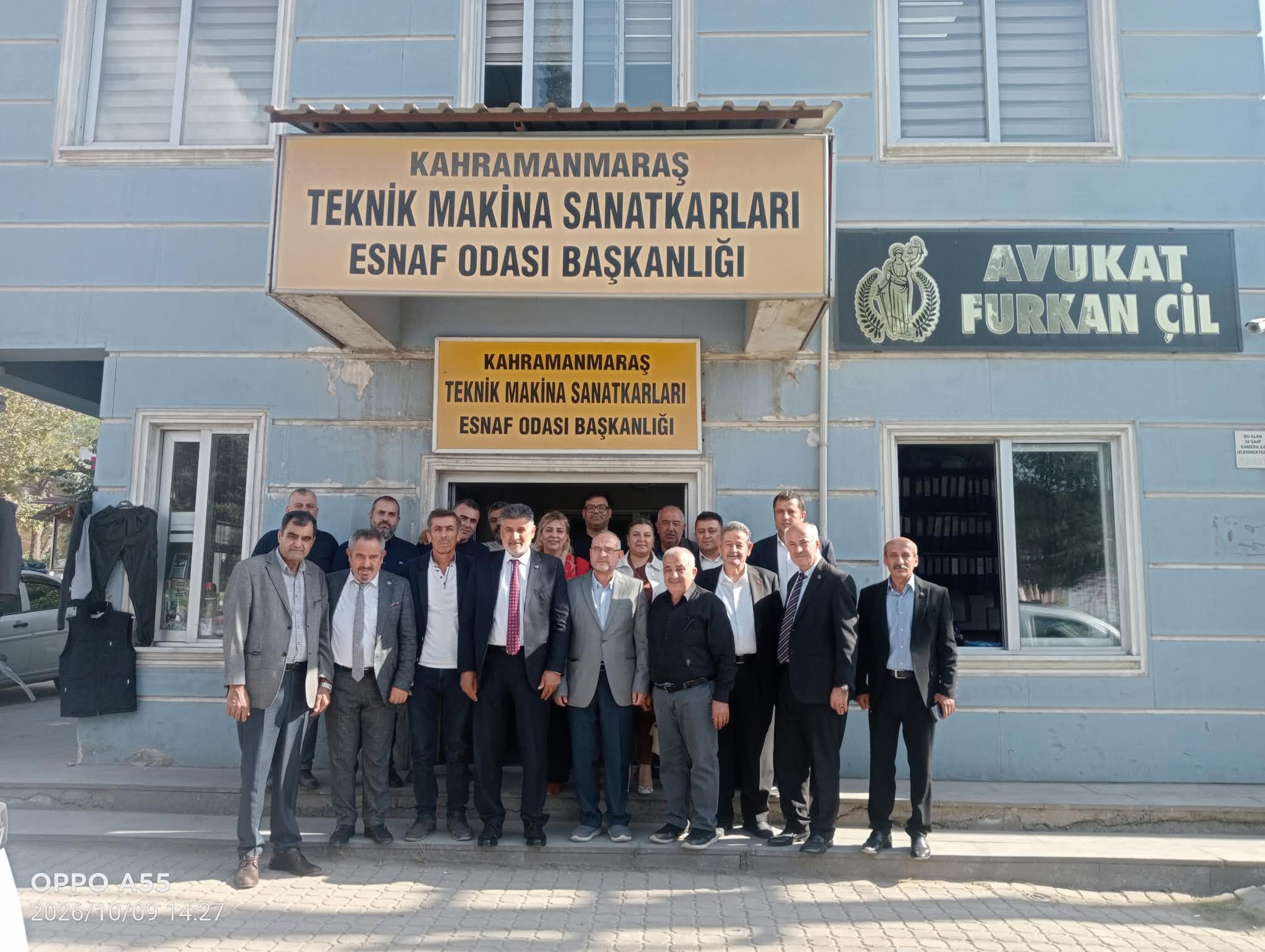 Milli Yol Partisi Genel Başkanı Remzi Çayır, Kahramanmaraş Teknik Makina