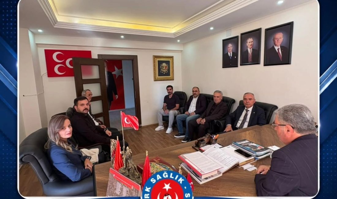 Türk Sağlık-Sen’den MHP Kahramanmaraş İl Başkanı Mansur Metehan’a Geçmiş Olsun Ziyareti Türk Sağlık-Sen Kahramanmaraş Şube Başkanı Mehmet Özer ve yönetim kurulu