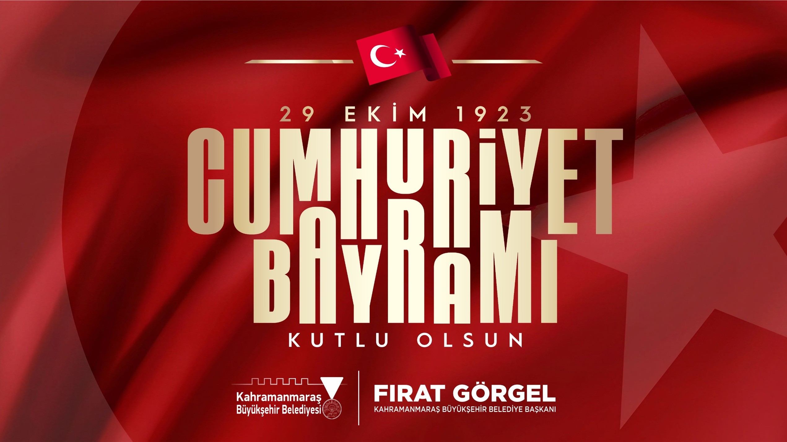 Cumhuriyet’in kuruluşunun 103’üncü yıl dönümü dolayısıyla kutlama mesajı yayımlayan Başkan