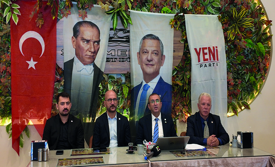 Yeni Parti Kahramanmaraş Kurucu İl Başkanı Ünal Ateş, 24 Ekim’de