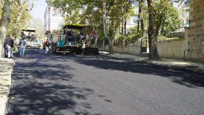 Büyükşehir Belediyesi, altyapı çalışmalarının tamamlandığı Yörük Selim Mahallesi’ndeki Gazi Mustafa