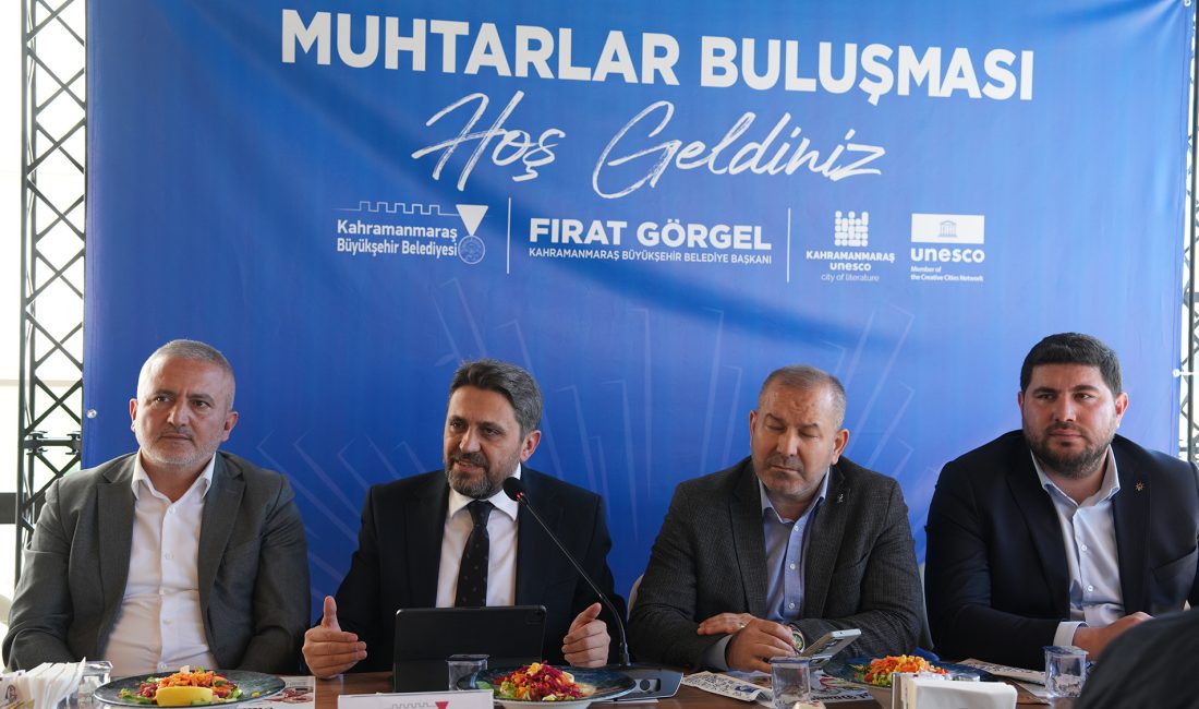 Büyükşehir Belediyesinin Muhtarlar Buluşması programının yeni durağı Göksun oldu. Toplantıda