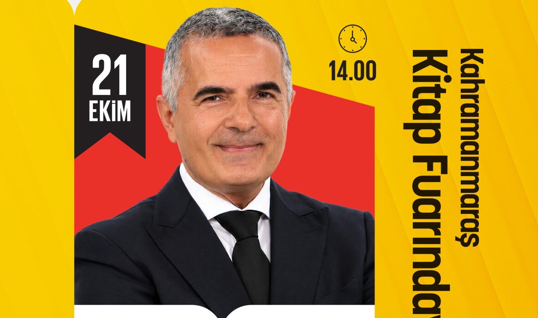 Büyükşehir Belediyesinin 11. Uluslararası Kahramanmaraş Kitap Fuarı’nda 21 Ekim Çarşamba günü