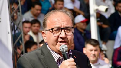 Geleneksel Spor Dalları Federasyonu Başkan Vekili Şahin Hopur, Kahramanmaraş’ta coşkuyla