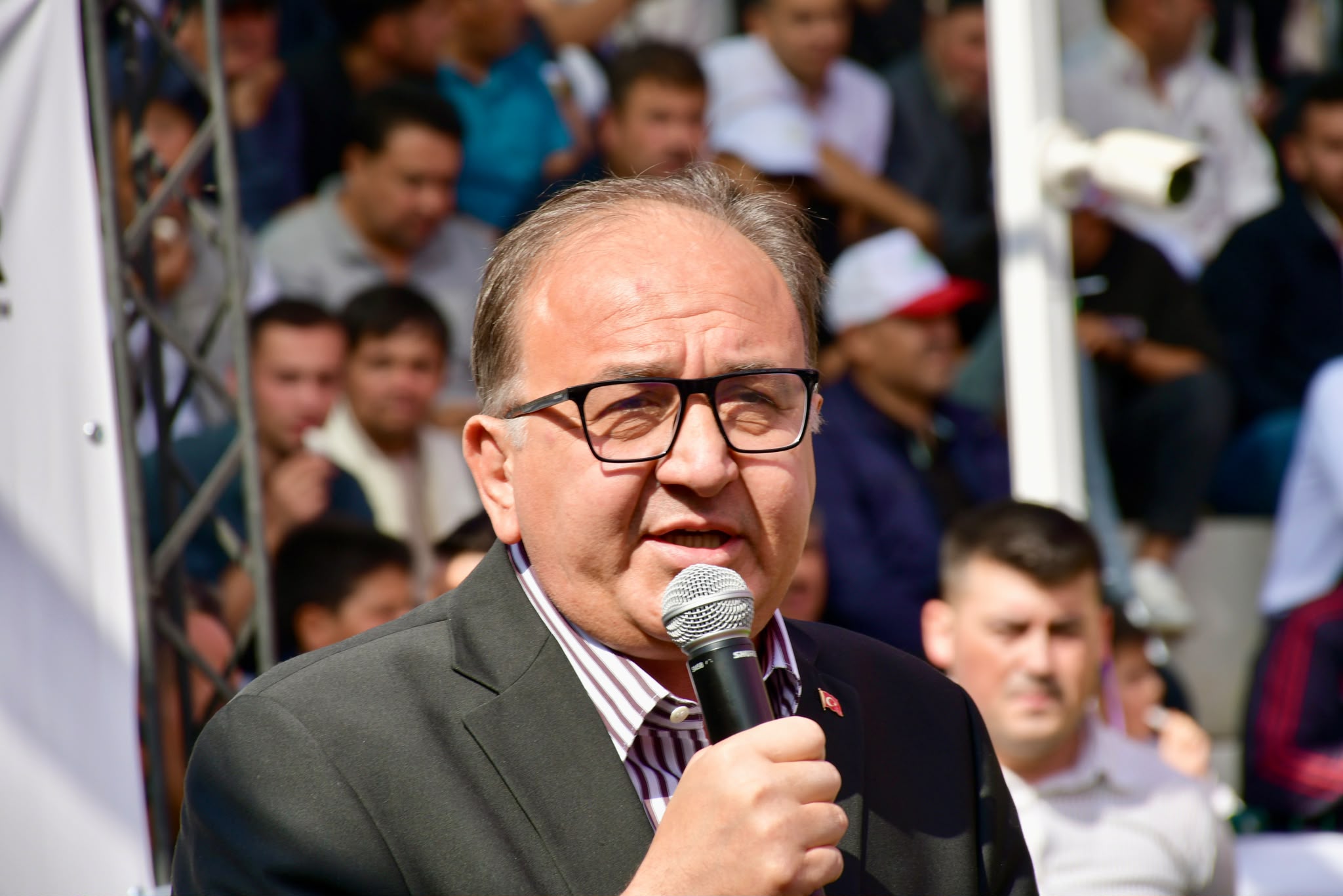 Geleneksel Spor Dalları Federasyonu Başkan Vekili Şahin Hopur, Kahramanmaraş’ta coşkuyla