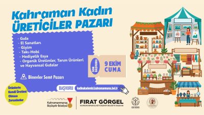 Kahramanmaraş Büyükşehir Belediyesi, Başkan Fırat Görgel öncülüğünde kadınların sosyal ve