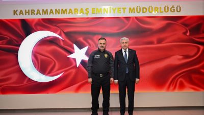 MÜSİAD Kahramanmaraş Şube Başkanı Şerafettin Özcan ve yönetim kurulu üyeleri,