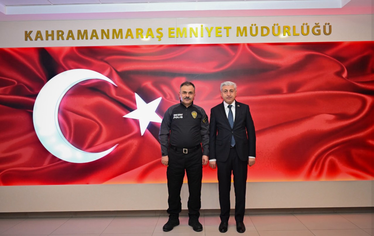 MÜSİAD Kahramanmaraş Şube Başkanı Şerafettin Özcan ve yönetim kurulu üyeleri,