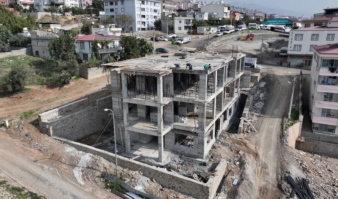 Büyükşehir Belediyesi tarafından yapımına başlanan Piri Reis Çocuk Gündüz Bakımevi’nin