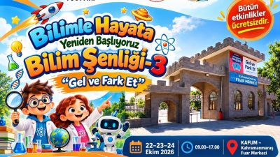 Büyükşehir Belediyesinin destekleriyle TÜBİTAK tarafından 22 – 23 – 24