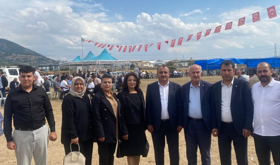 Milli Yol Partisi Onikişubat Teşkilat Başkanı Mehmet Horoz, oğlu Hayrullah