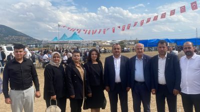 Milli Yol Partisi Onikişubat Teşkilat Başkanı Mehmet Horoz, oğlu Hayrullah