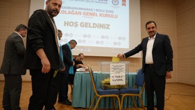 Eğitim-Bir-Sen Kahramanmaraş 1 No’lu Şubesi’nin 8. Olağan Genel Kurulu’nda Mehmet