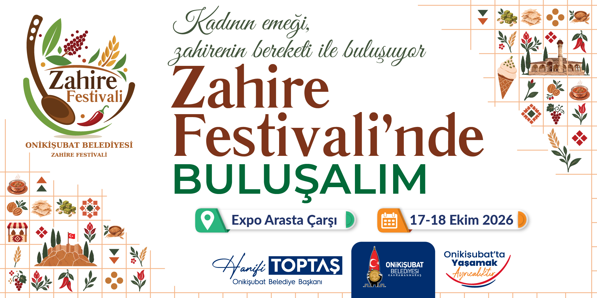 Hanifi Toptaş başkanlığındaki Onikişubat Belediyesi, geçen yıl düzenlediği Bağ Bozumu