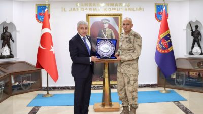 MÜSİAD Kahramanmaraş’tan İl Jandarma Komutanı Sadık Gülecen’e Hayırlı Olsun Ziyareti MÜSİAD Kahramanmaraş Şube Başkanı Şerafettin Özcan ve yönetim kurulu üyeleri,